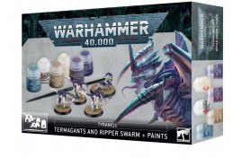 Tyranids - Termagants and Ripper Swarm plus paints